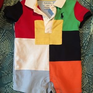 Ralph Lauren Short Onesie