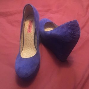 Betsy Johnson wedges women size 9