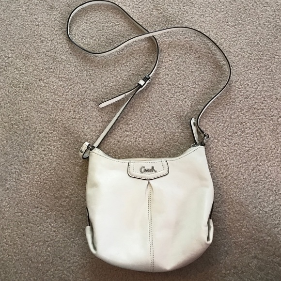 Coach Cream Cross-body Purse