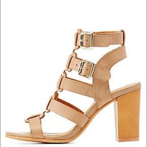 Cute buckled heels