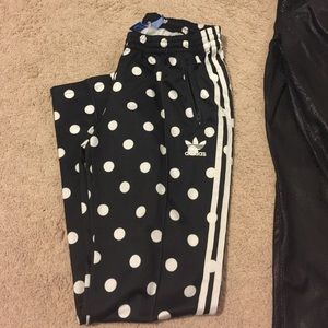 Adidas Polka Dot TrackPants