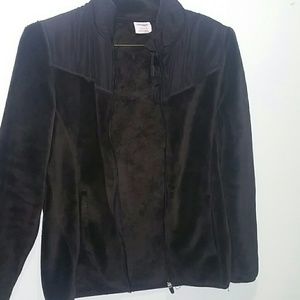 Black Fluffy Sweater