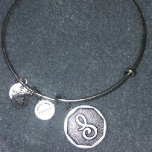 Alex and Ani "S" Bracelet
