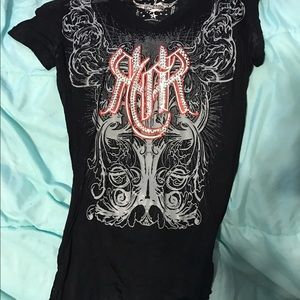 Rock and roll cowgirl shirt