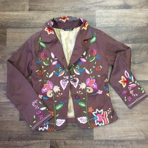 Gorgeous well made Embroidered Jacket - Worn Once