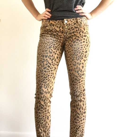 Leopard Denim