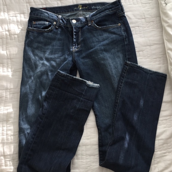 7 For All Mankind Denim - 7 For All Mankind straight leg Jean