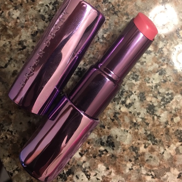 Only swatched urban decay sheer obsessed lipstick