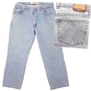 Arizona Relaxed Straight Jeans- 38 X 30