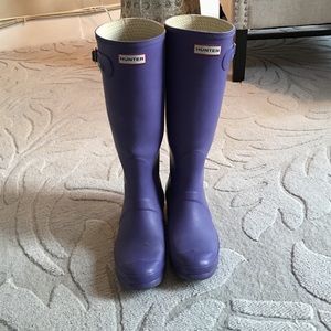 Purple Hunter Boots!