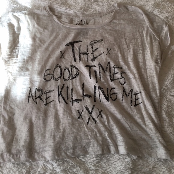 Short Sleeved Crop Top