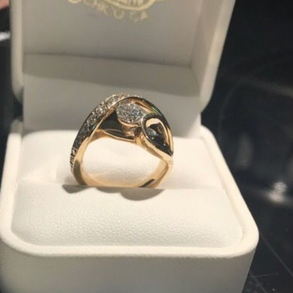 Diamond custom ring size 5 from kirks Jewelry - Picture 6 of 6