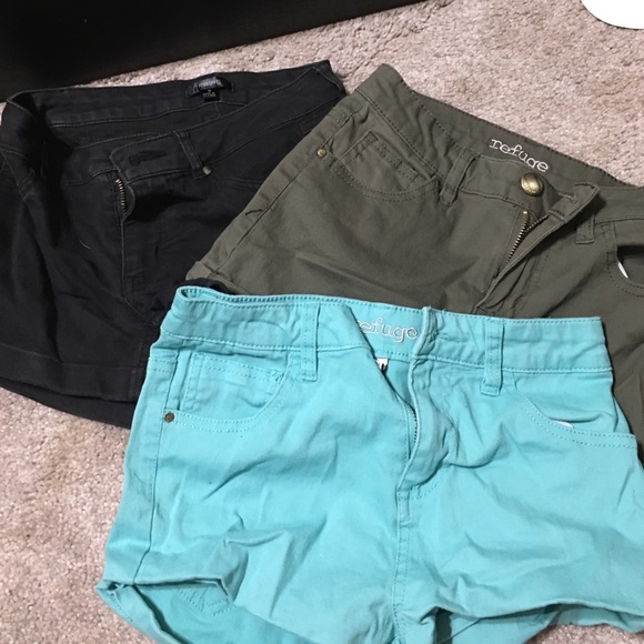 3 shorts