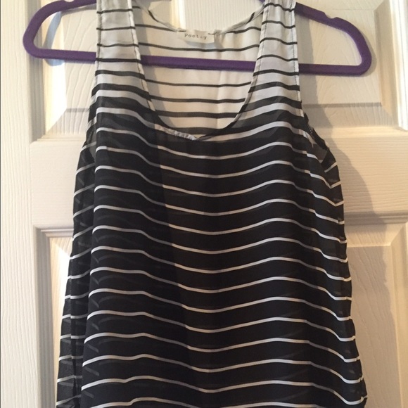 Poetry striped tank.