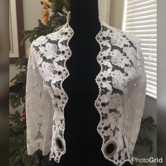 Marisa K Sweaters - Price Drop ⬇️Embroidery Cardigan