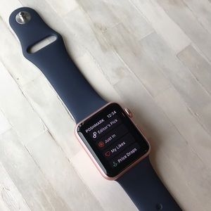 Apple Watch Band 38mm in Dark Blue