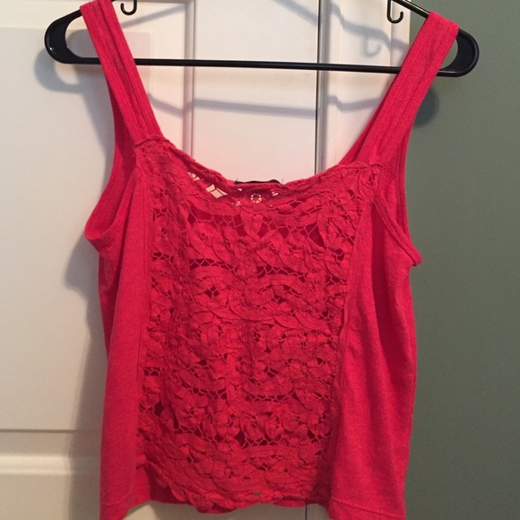 American Eagle cropped tank. Size small. - Picture 3 of 3