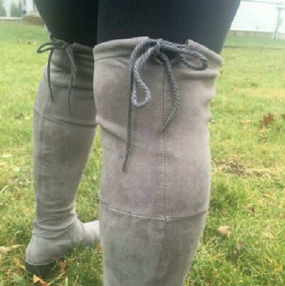 Buy Linzi Black Sonny Over The Knee Long Boots from Next USA Over-the-knee boots