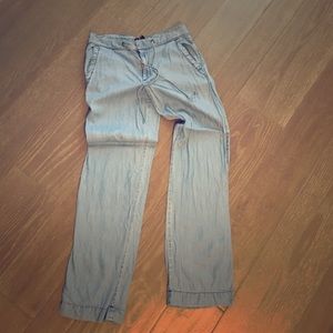 Gap Chambray Travel Pants