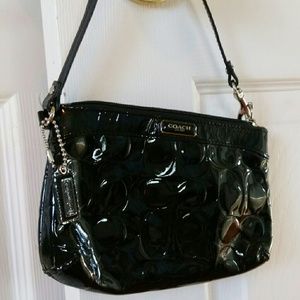 Patent Leather Authentic Coach Clutch NWOT