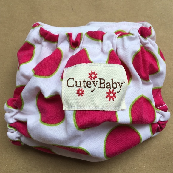 [ CuteyBaby Reusable Diaper Cover ] Adjustable Sz - Picture 6 of 8