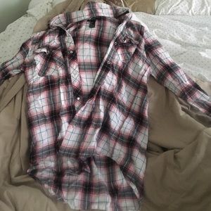 Flannel woman's shirt