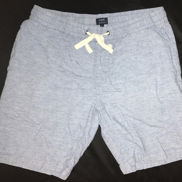 Men J. Crew Stadium Short 9" Patterned
