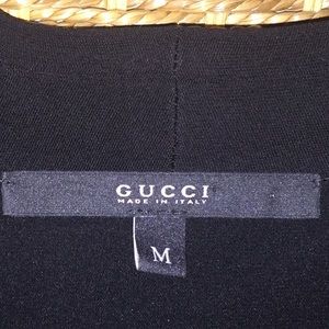 Gucci Art Deco style black dress