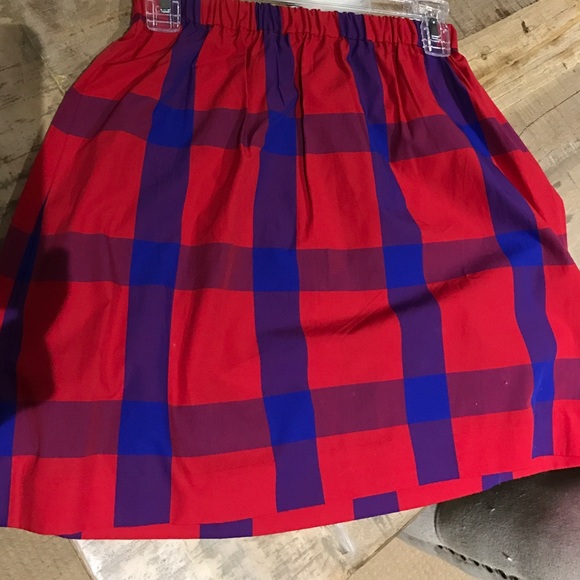 J crew kids "crew cuts" plaid skirt - Picture 1 of 2