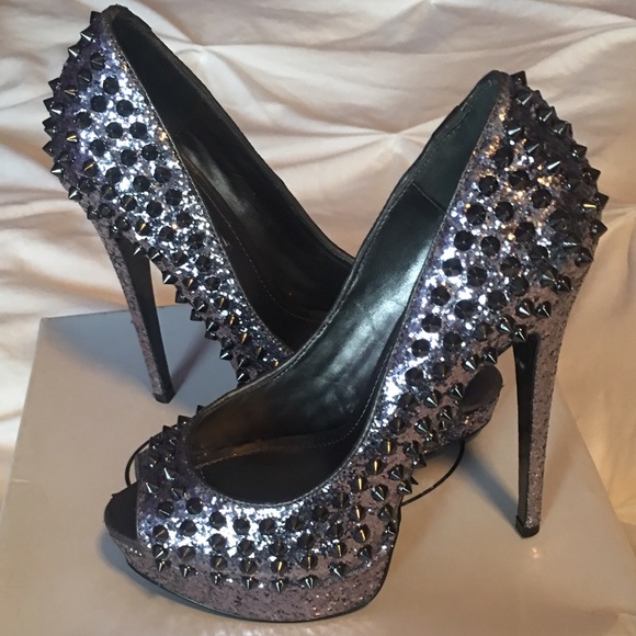Steve Madden Studded Sparkly Heels