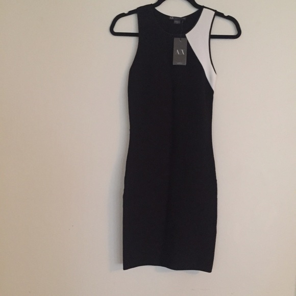 Armani exchange bandage dress