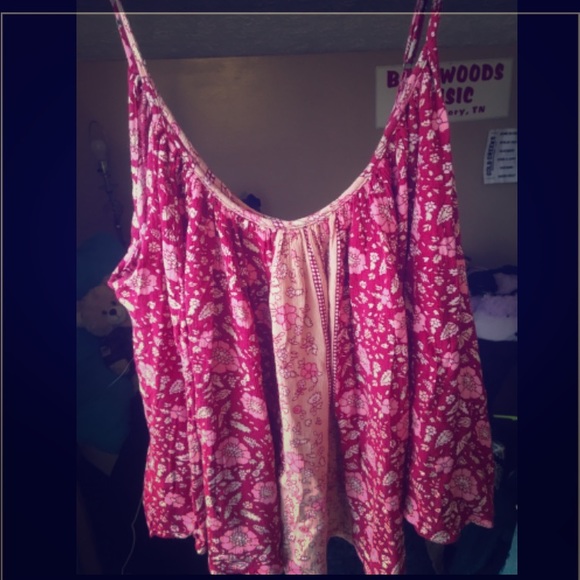 Forever 21 loose crop tank