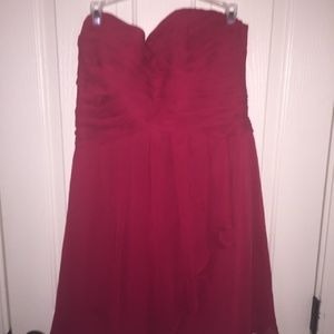 David's bridal bridesmaid dress