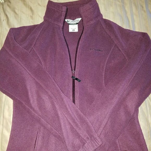 Women's Columbia fleece zip up