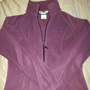 Women's Columbia fleece zip up