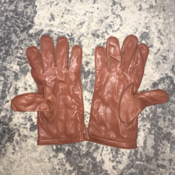 NWOT J.Crew Men's Leather Gloves