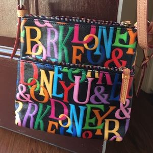 Dooney and Burke letter carrier bag