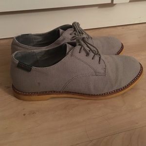 Grey Bass&Co Oxfords