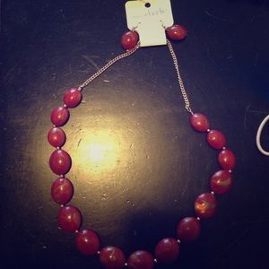 Brand New Charming Charlie's Necklace with earring