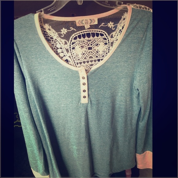 Pink Rose long sleeve shirt