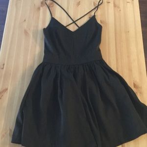 Tobi open back dress