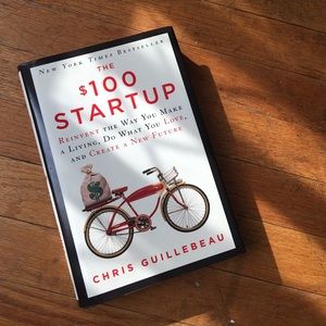 SOLD —- Hardcover Book: The $100 Startup