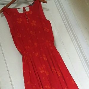 Miss Me Handkerchief Hem Dress