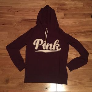 NWOT Pink by Victoria's Secret Hoodie size Medium.