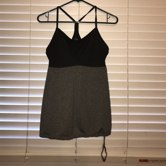Champion black/gray workout top