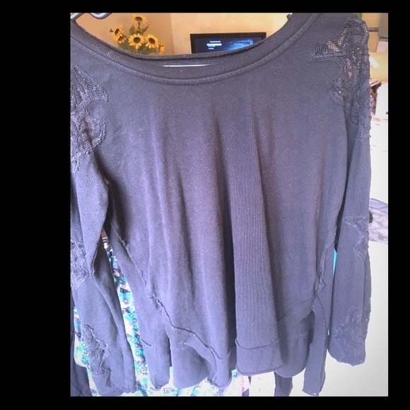 Black Free People Sweater