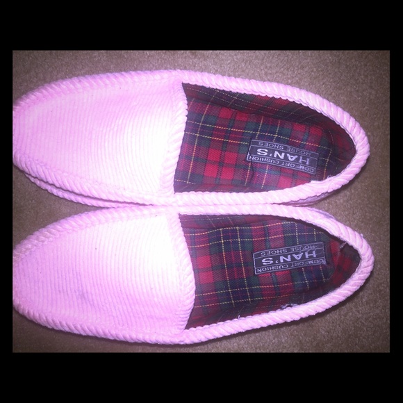 corduroy house shoes