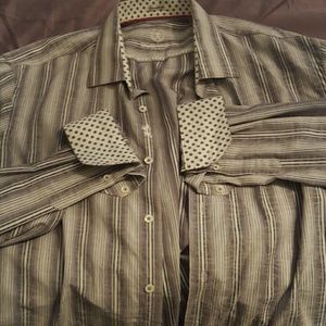 Bugatchi Long Sleeve Dress Shirt  (never worn)