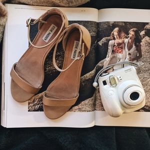 Steve Madden Irenee Blush/Nude Block Heels