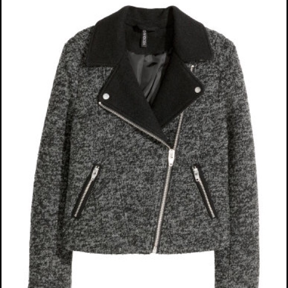 A wool blend jacket :)